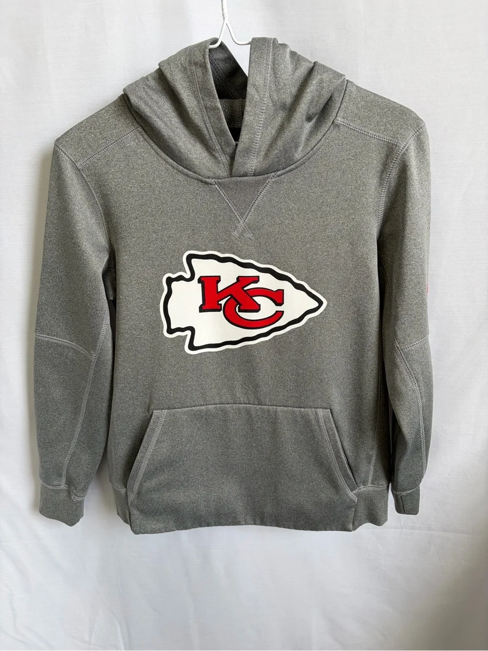 Nike Kansas City Chiefs Gray Hoodie - Youth Medium
